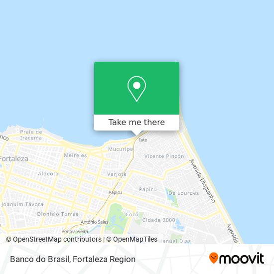 Mapa Banco do Brasil