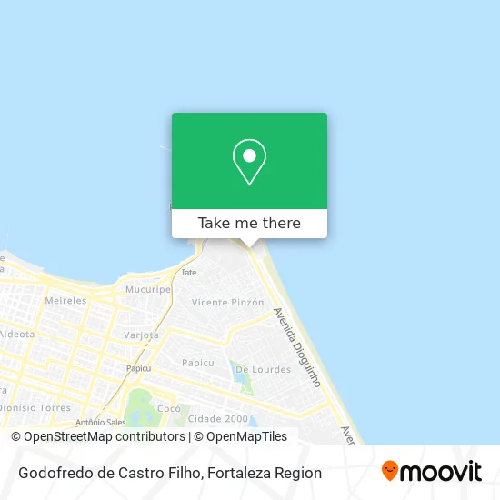 Godofredo de Castro Filho map