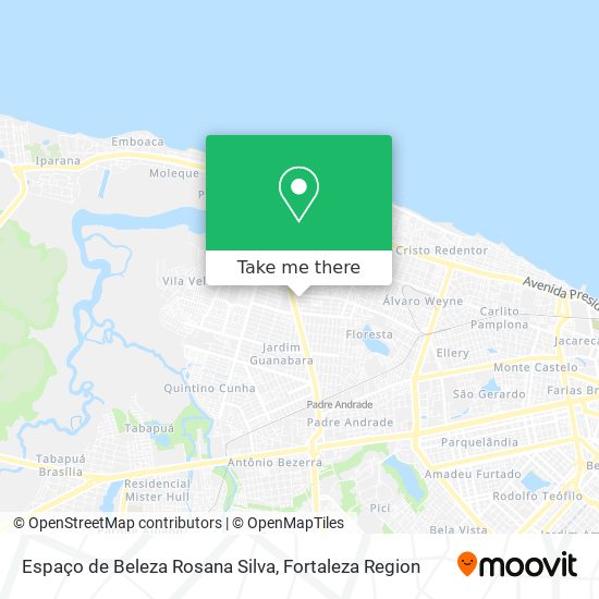 Espaço de Beleza Rosana Silva map
