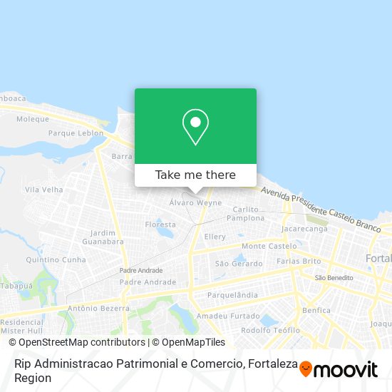 Mapa Rip Administracao Patrimonial e Comercio