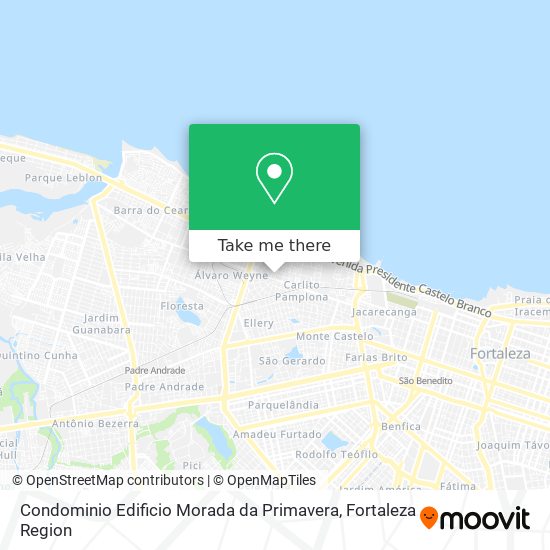 Mapa Condominio Edificio Morada da Primavera