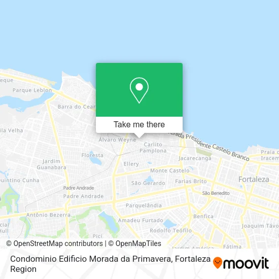 Condominio Edificio Morada da Primavera map