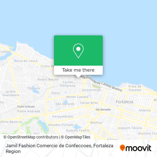 Jamil Fashion Comercio de Confeccoes map