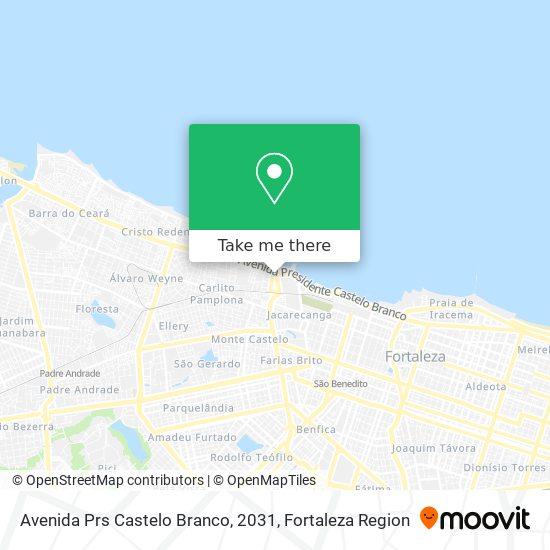 Avenida Prs Castelo Branco, 2031 map