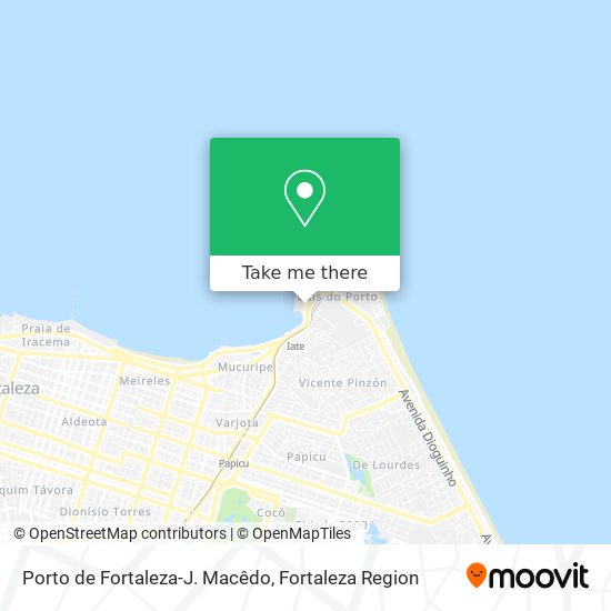 Mapa Porto de Fortaleza-J. Macêdo