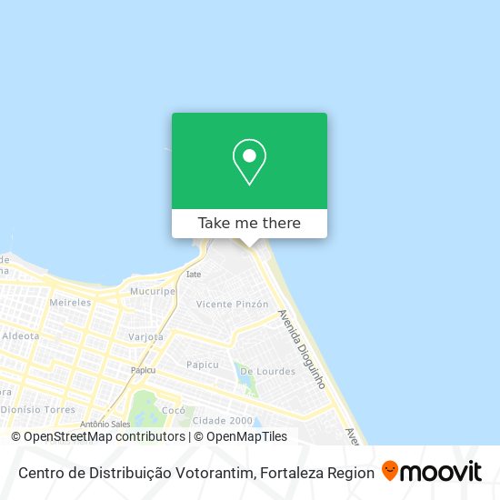 Centro de Distribuição Votorantim map