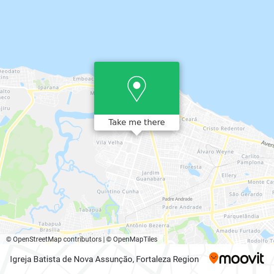 Igreja Batista de Nova Assunção map