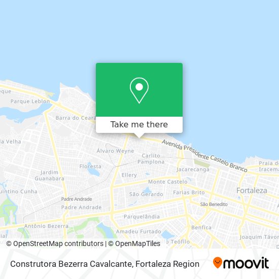 Construtora Bezerra Cavalcante map