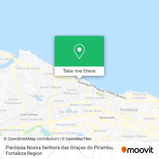 Paróquia Nossa Senhora das Graças do Pirambu map