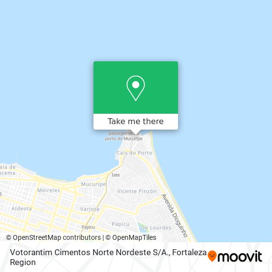 Votorantim Cimentos Norte Nordeste S / A. map