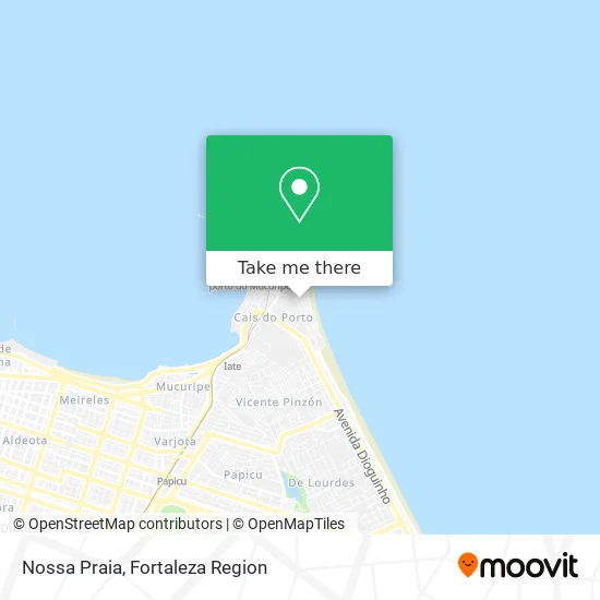 Nossa Praia map