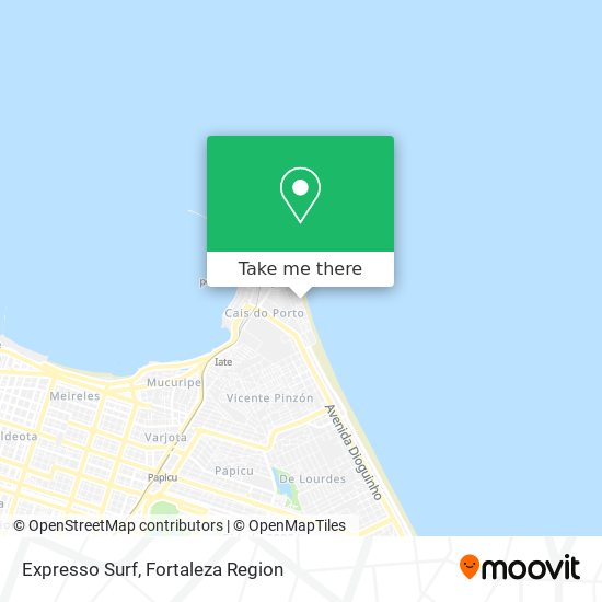 Expresso Surf map