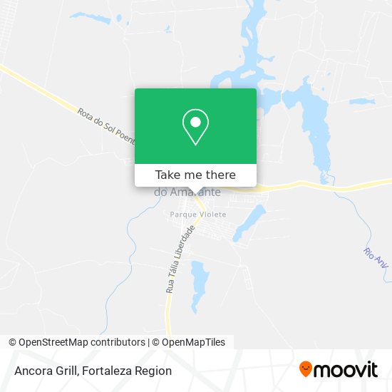 Ancora Grill map