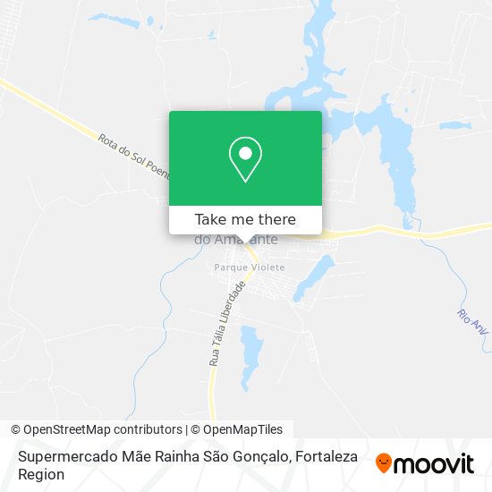 Supermercado Mãe Rainha São Gonçalo map