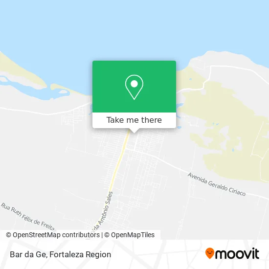 Bar da Ge map
