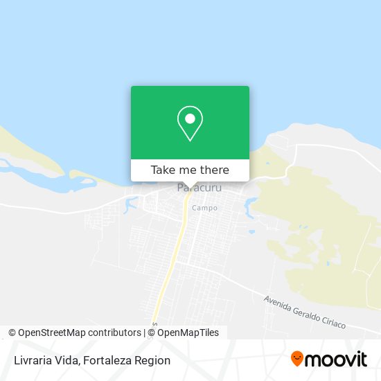 Livraria Vida map