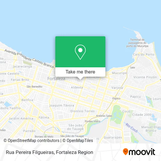 Rua Pereira Filgueiras map
