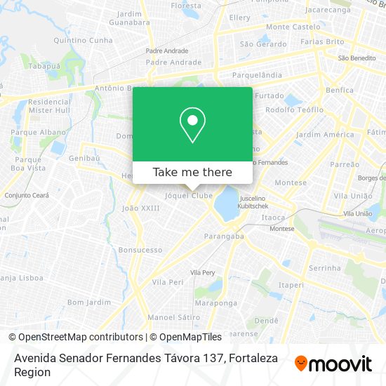 Avenida Senador Fernandes Távora 137 map