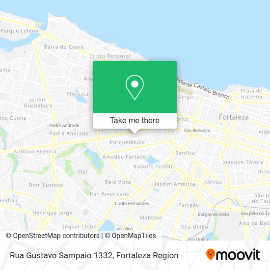 Rua Gustavo Sampaio 1332 map