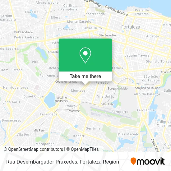 Rua Desembargador Praxedes map