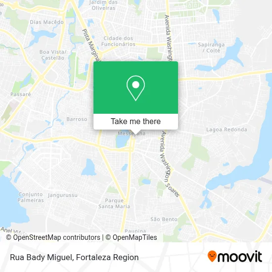 Rua Bady Miguel map