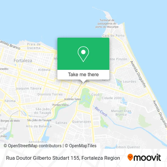 Rua Doutor Gilberto Studart 155 map