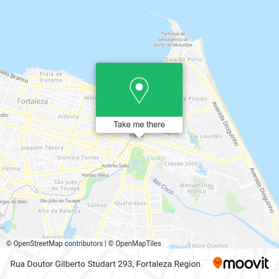 Rua Doutor Gilberto Studart 293 map