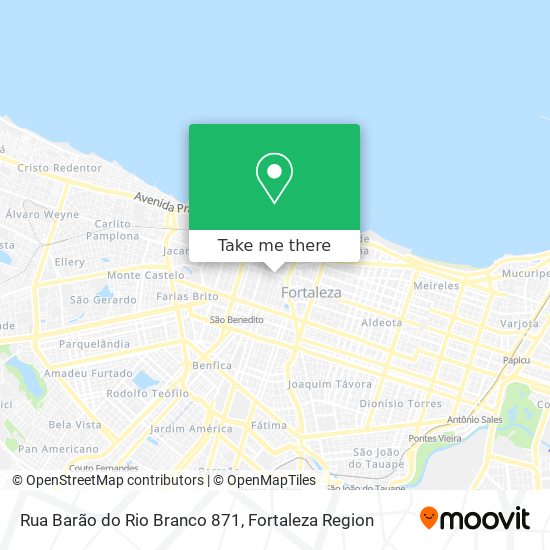 Rua Barão do Rio Branco 871 map