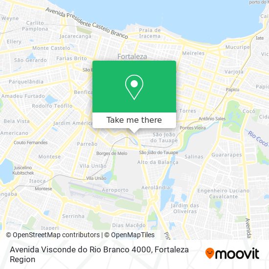 Avenida Visconde do Rio Branco 4000 map