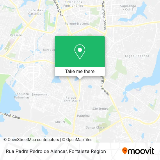 Rua Padre Pedro de Alencar map