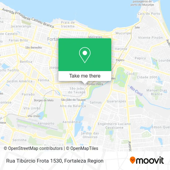 Rua Tibúrcio Frota 1530 map