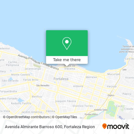 Mapa Avenida Almirante Barroso 600