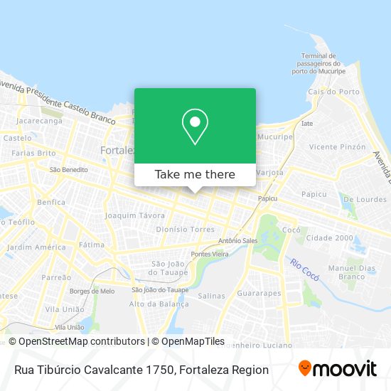 Rua Tibúrcio Cavalcante 1750 map