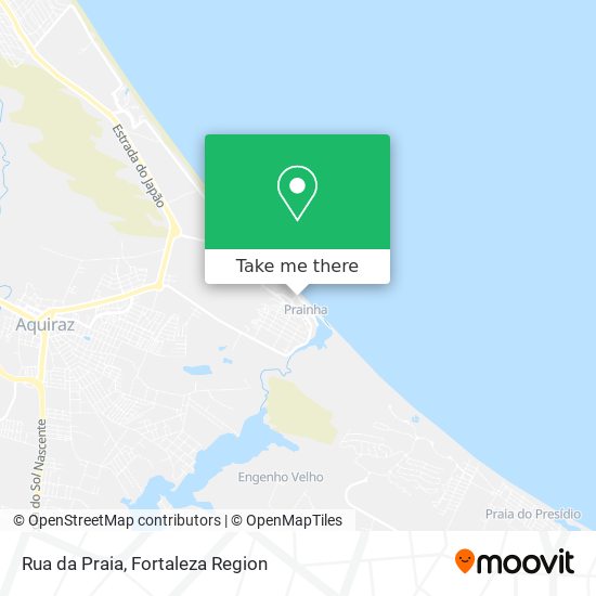 Rua da Praia map