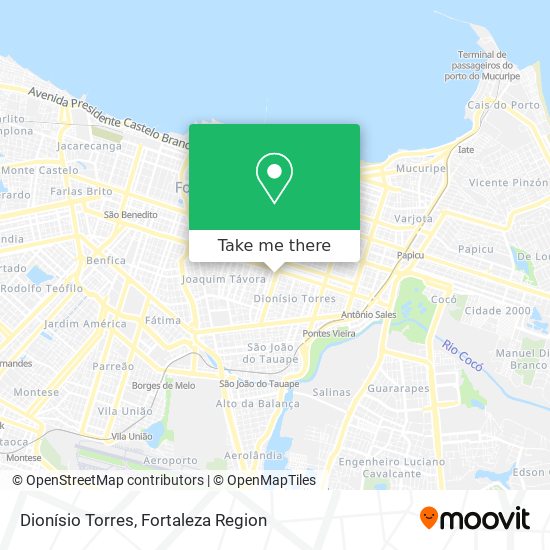 Mapa Dionísio Torres