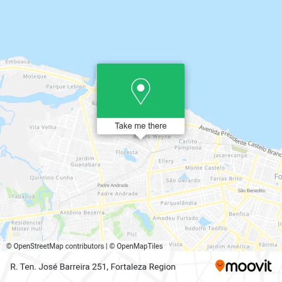 R. Ten. José Barreira 251 map