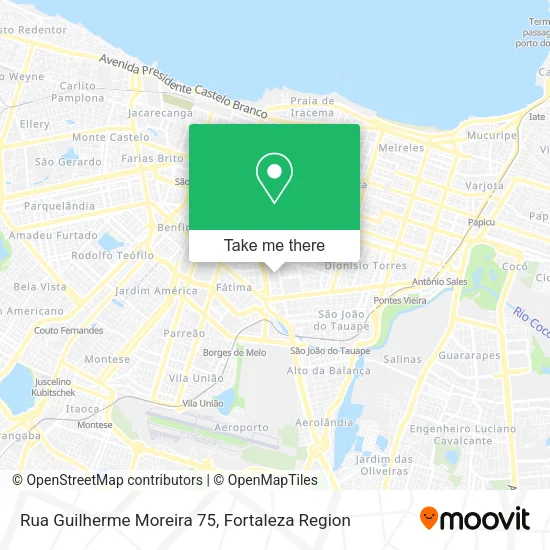 Rua Guilherme Moreira 75 map