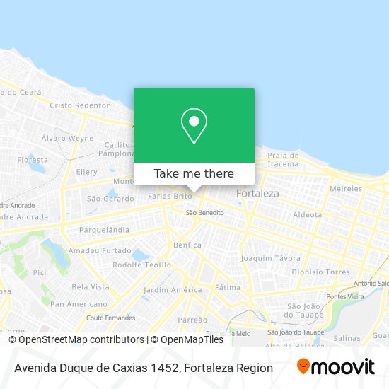 Mapa Avenida Duque de Caxias 1452