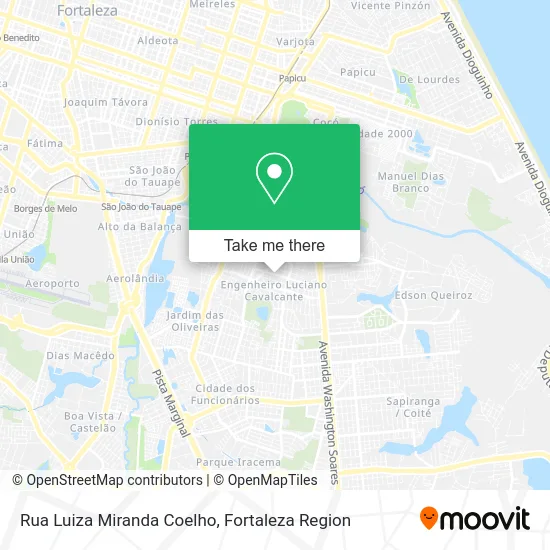 Rua Luiza Miranda Coelho map