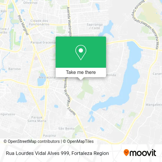 Rua Lourdes Vidal Alves 999 map