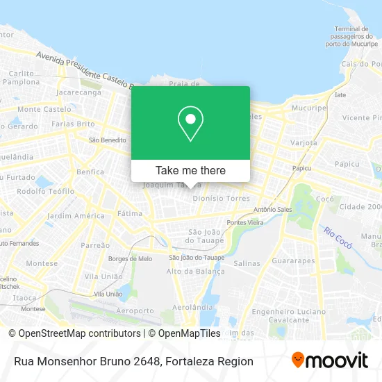 Rua Monsenhor Bruno 2648 map