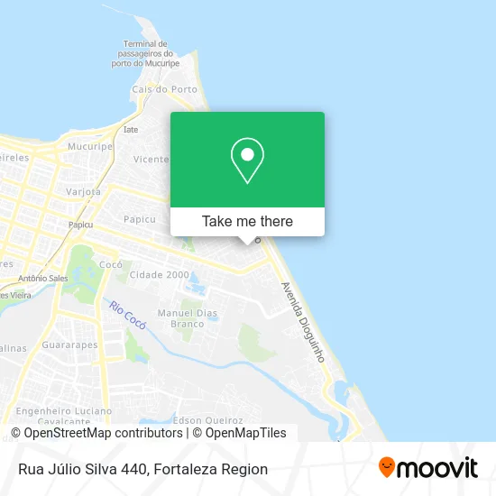 Rua Júlio Silva 440 map