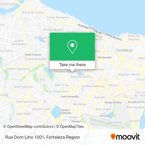 Rua Dom Lino 1001 map