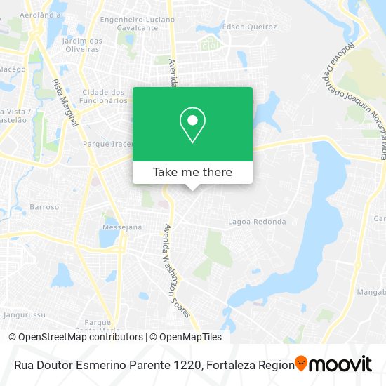 Rua Doutor Esmerino Parente 1220 map