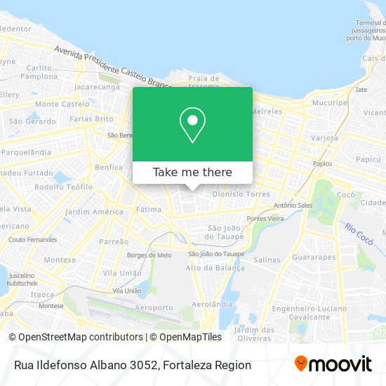 Rua Ildefonso Albano 3052 map