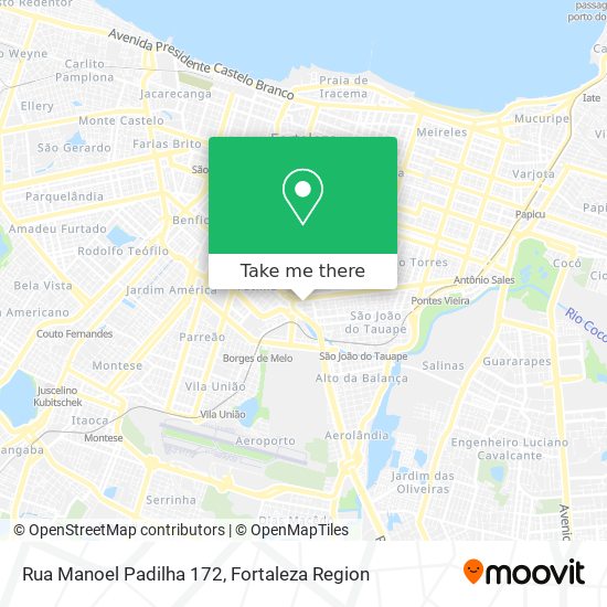 Rua Manoel Padilha 172 map