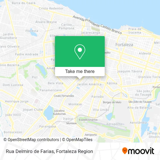 Rua Delmiro de Farias map