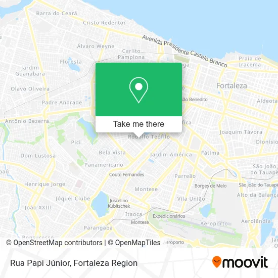 Rua Papi Júnior map