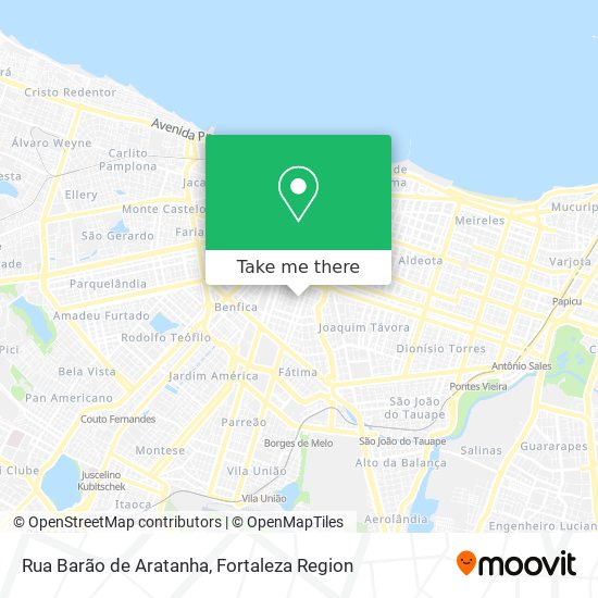 Rua Barão de Aratanha map