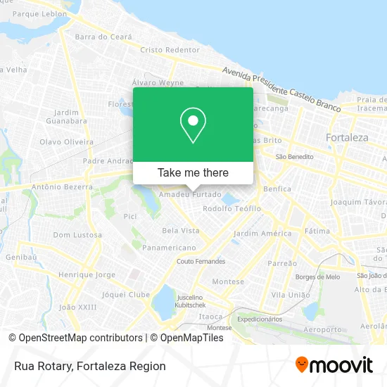 Rua Rotary map